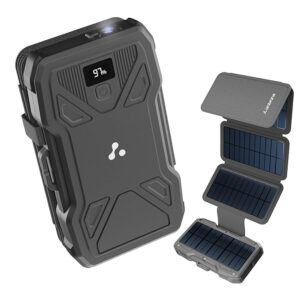 5-panel solar charger for hiking