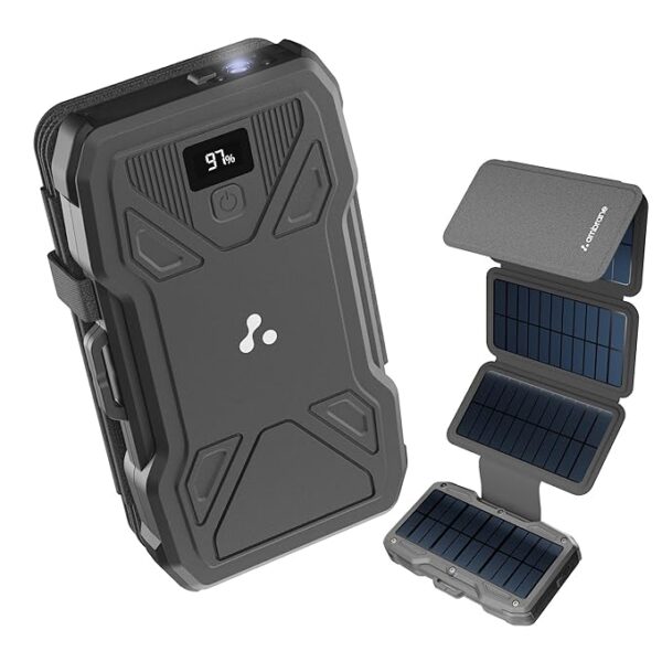 5-panel solar charger for hiking